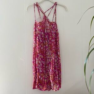 Anthropologie floral dress